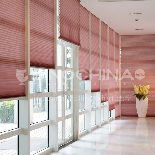 Modern minimalist style heat and sound insulation honeycomb curtain XIBAILI380